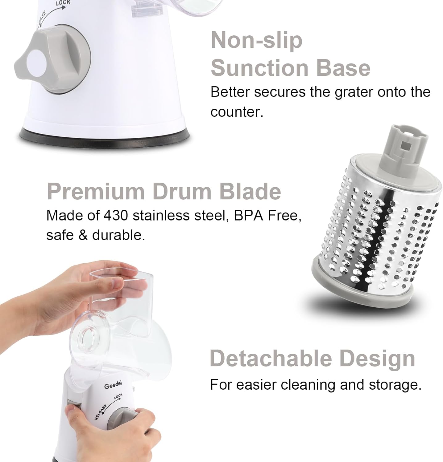 Rotary Cheese Grater