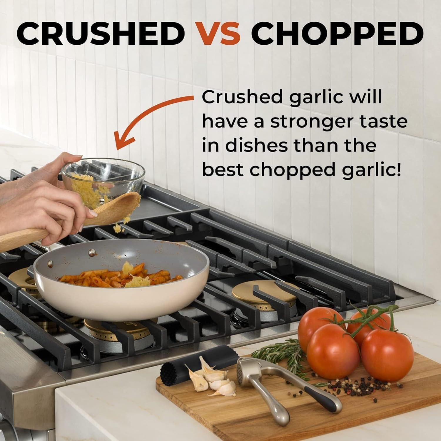 Rust Proof Professional Garlic Mincer Tool