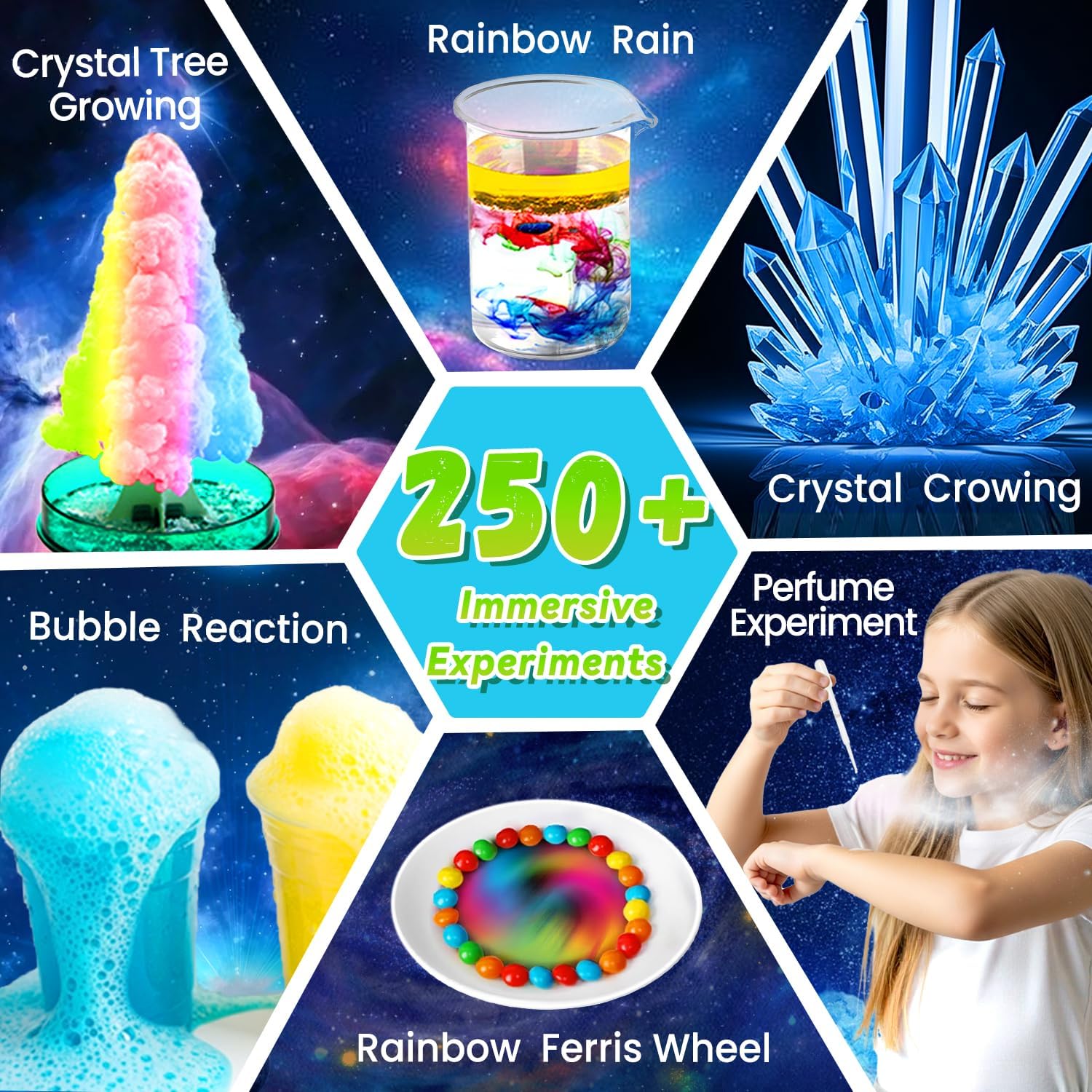 science experiment kit (250+)