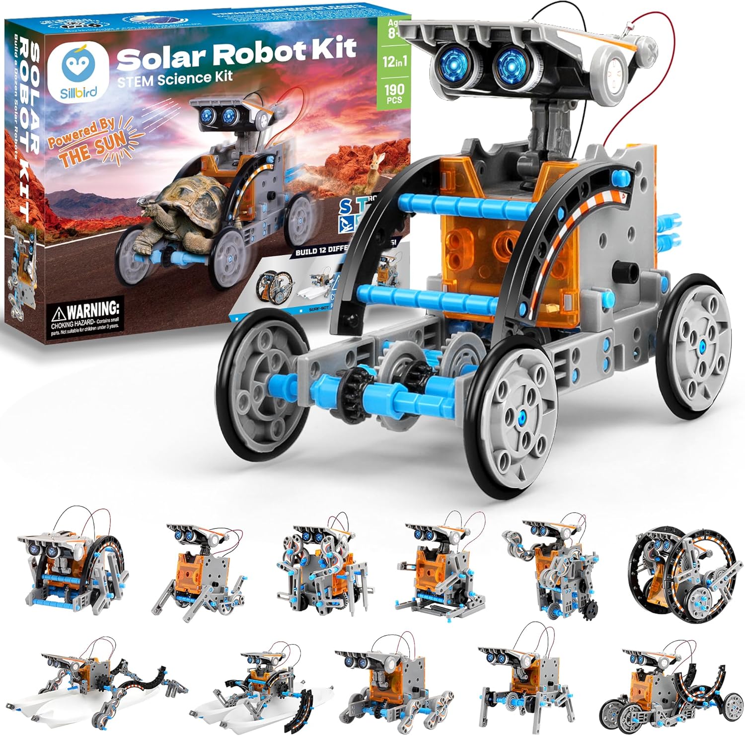 Solar Robot Building Kit