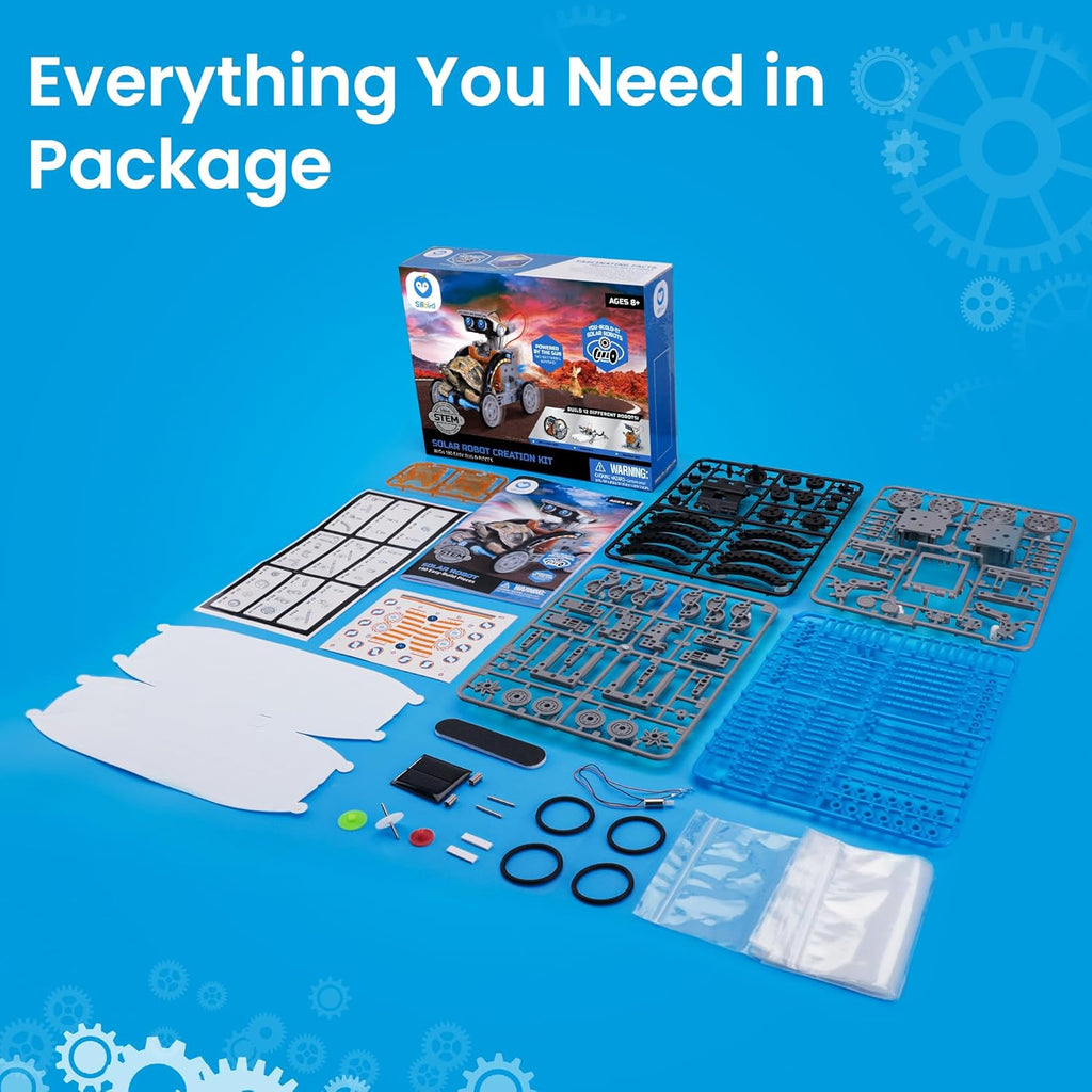 Solar Robot Building Kit
