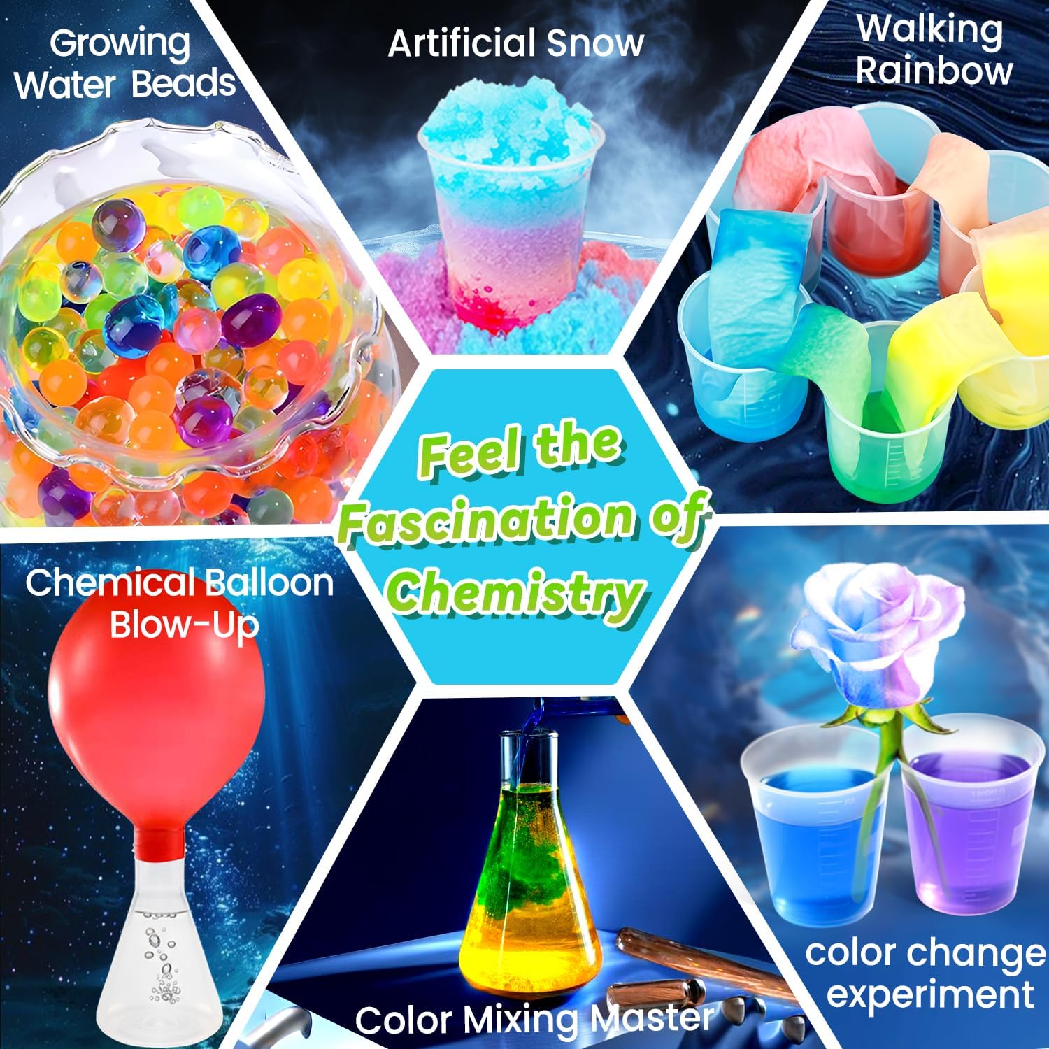 science experiment kit (250+)